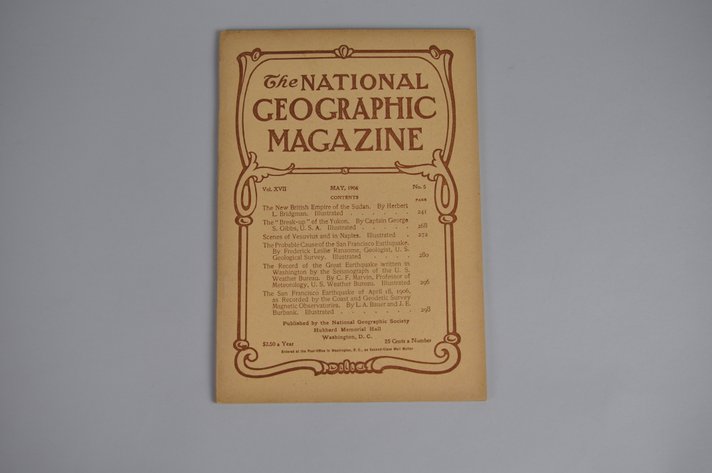 Vol. XVII No.5 – May 1906 National Geographic