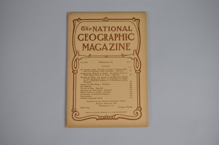 Vol. XVII No.2 – February 1906 National Geographic