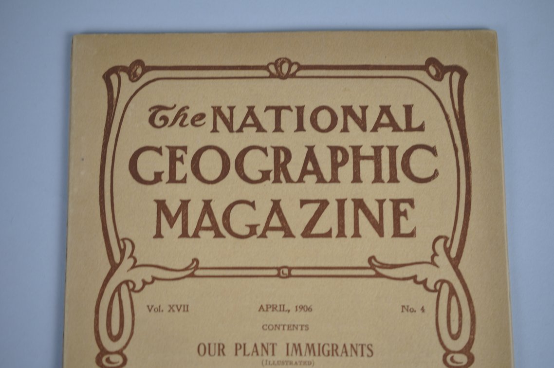 Vol. XVII No.4 – April 1906 National Geographic, photo 3 of 3