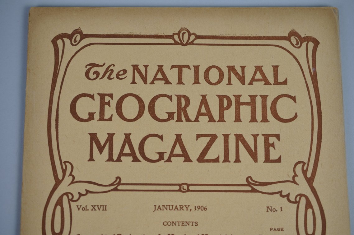 Vol. XVII No.1 – January 1906 National Geographic, photo 3 of 3