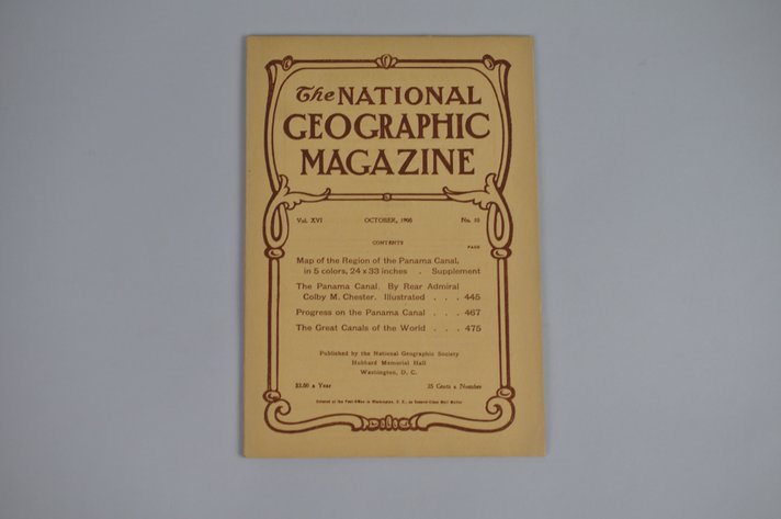 Vol. XVI No.10 – October 1905 National Geographic