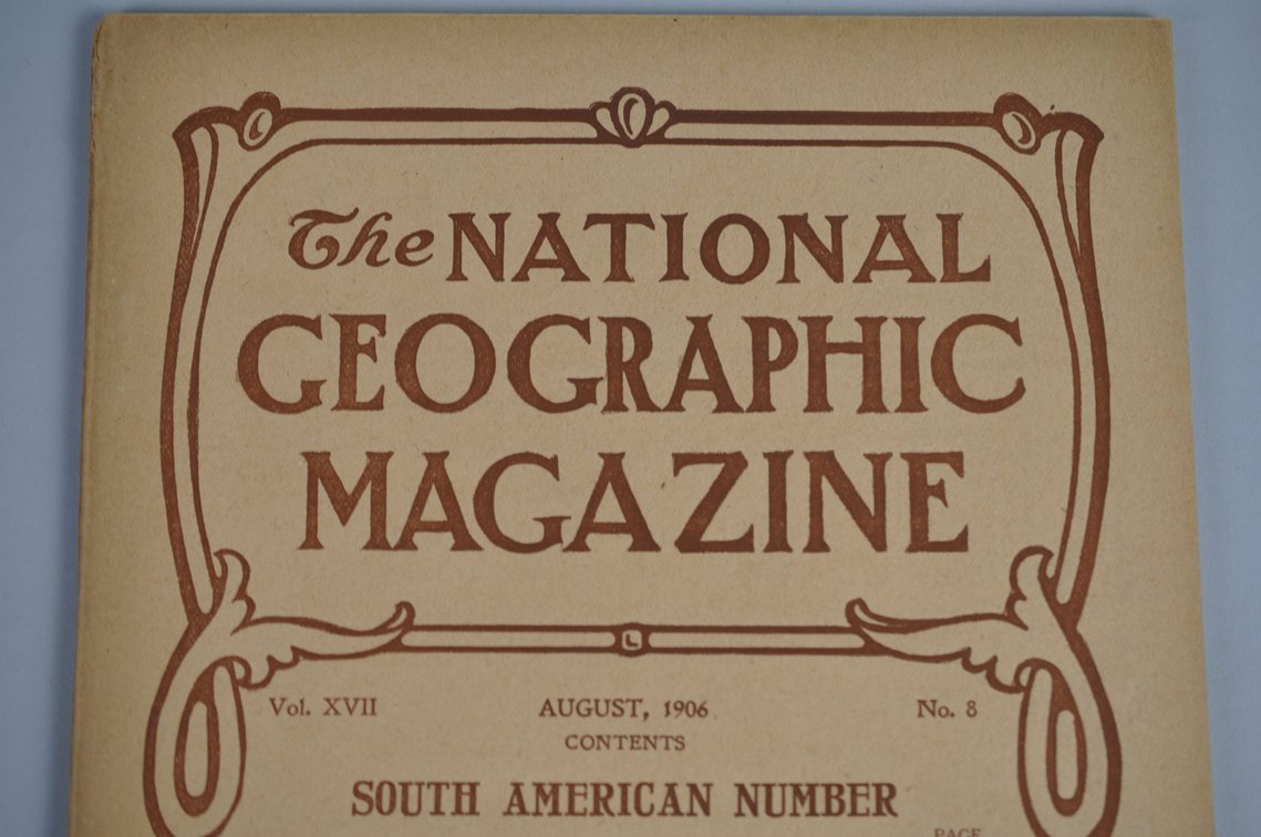 Vol. XVII No.8 – August 1906 National Geographic, photo 3 of 3