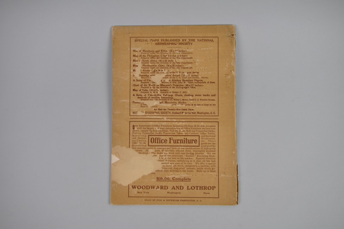 Vol. XV No.4 – April 1904 National Geographic, photo 2 of 3