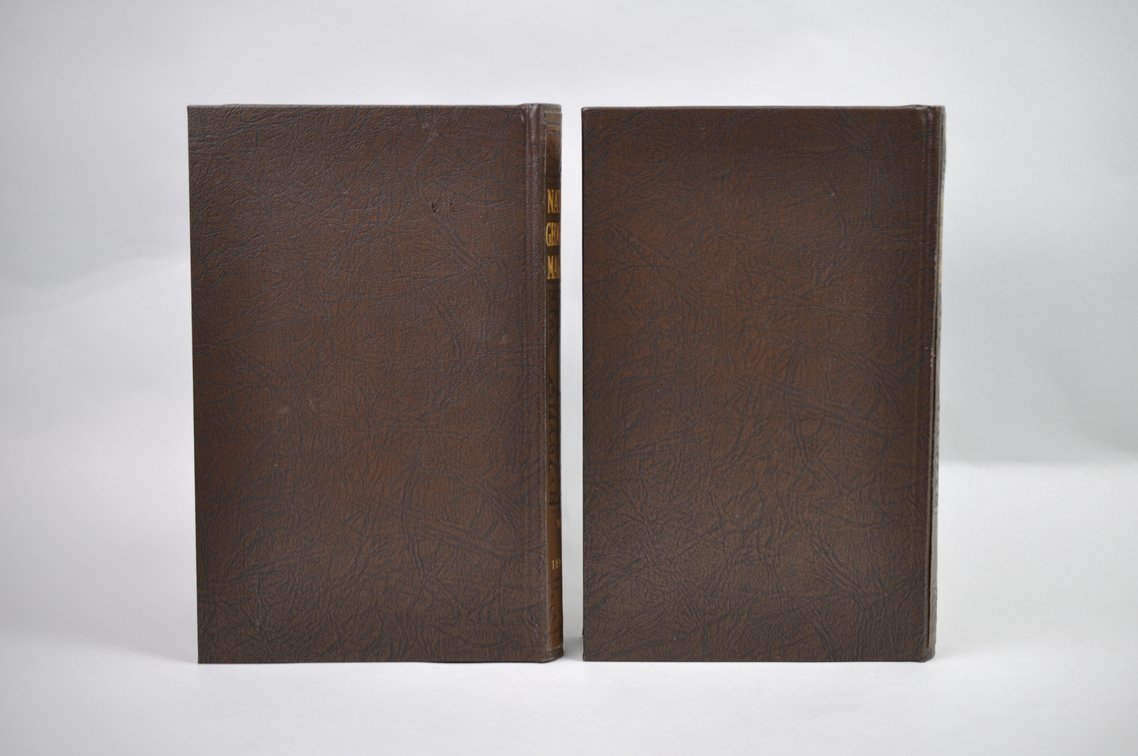 Vol. 5&6 National Geographic 1893, 1894-1895 Brown Leather Bound, photo 3 of 5