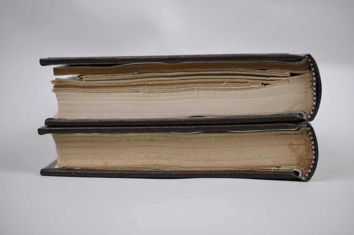 Vol. 5&6 National Geographic 1893, 1894-1895 Brown Leather Bound, photo 5 of 5