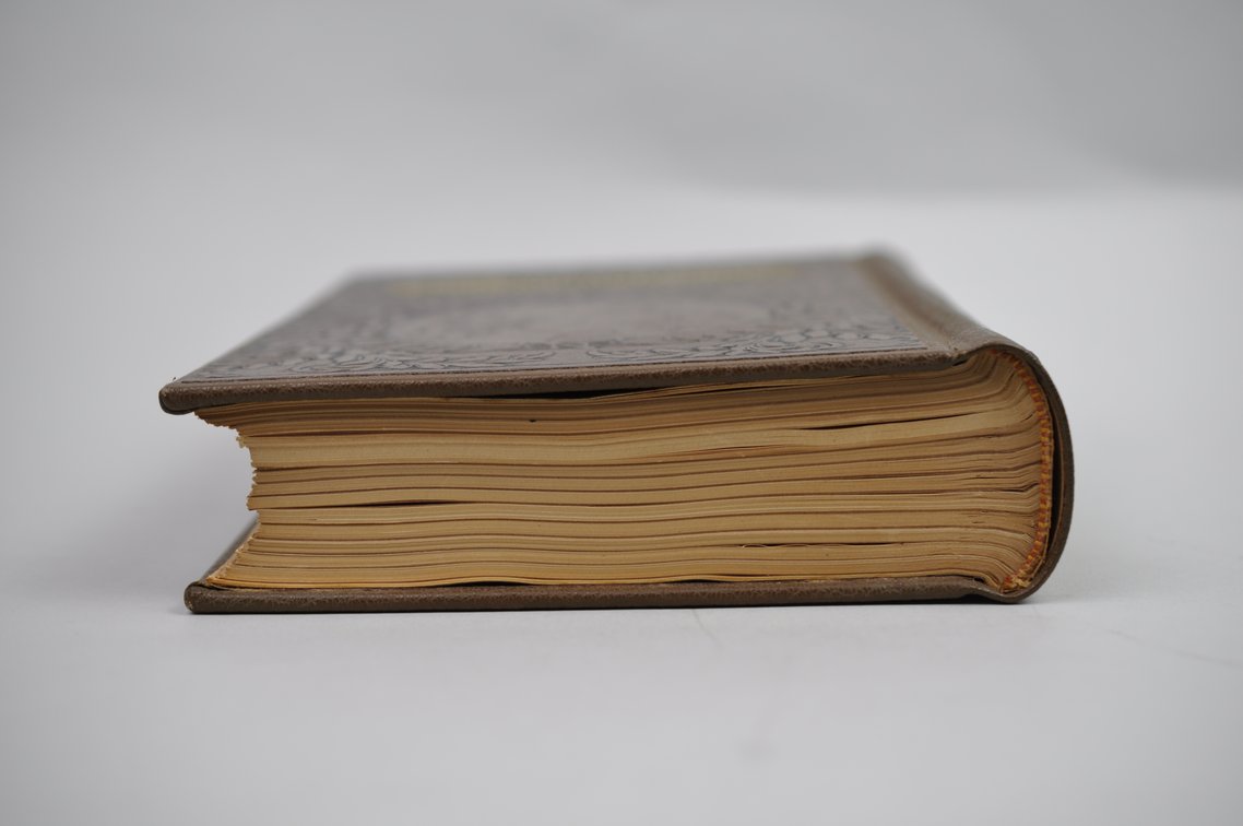 Vol. 8 National Geographic 1897 Brown Leather Bound, photo 5 of 5