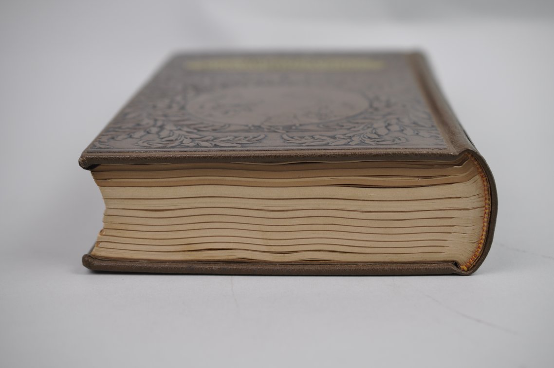Vol. 9 National Geographic 1898 Brown Leather Bound, photo 5 of 5