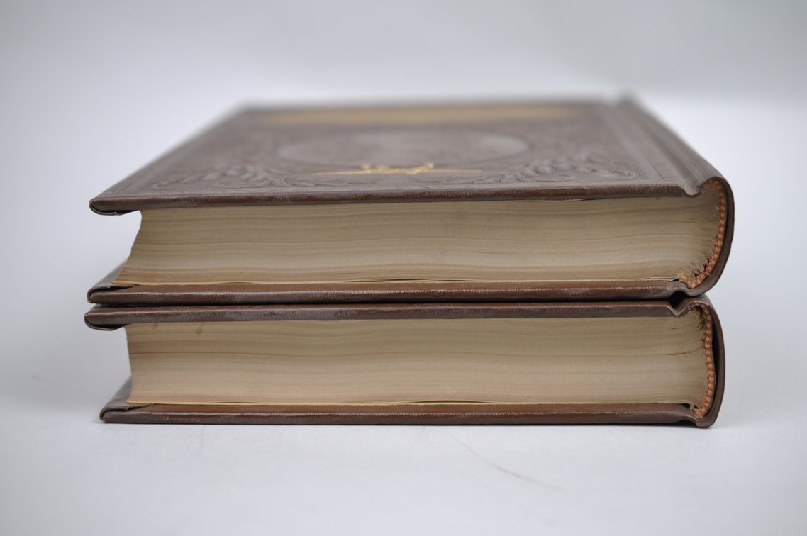 Vol. 19 Pt. 1&2 National Geographic 1908 Brown Leather Bound, photo 5 of 5