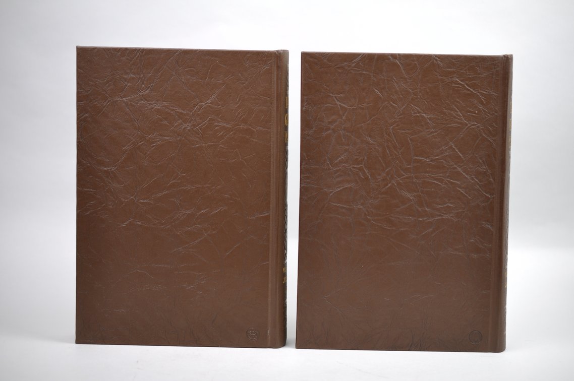 Vol. 21 Pt.1&2 National Geographic 1910 Brown Leather Bound, photo 3 of 5
