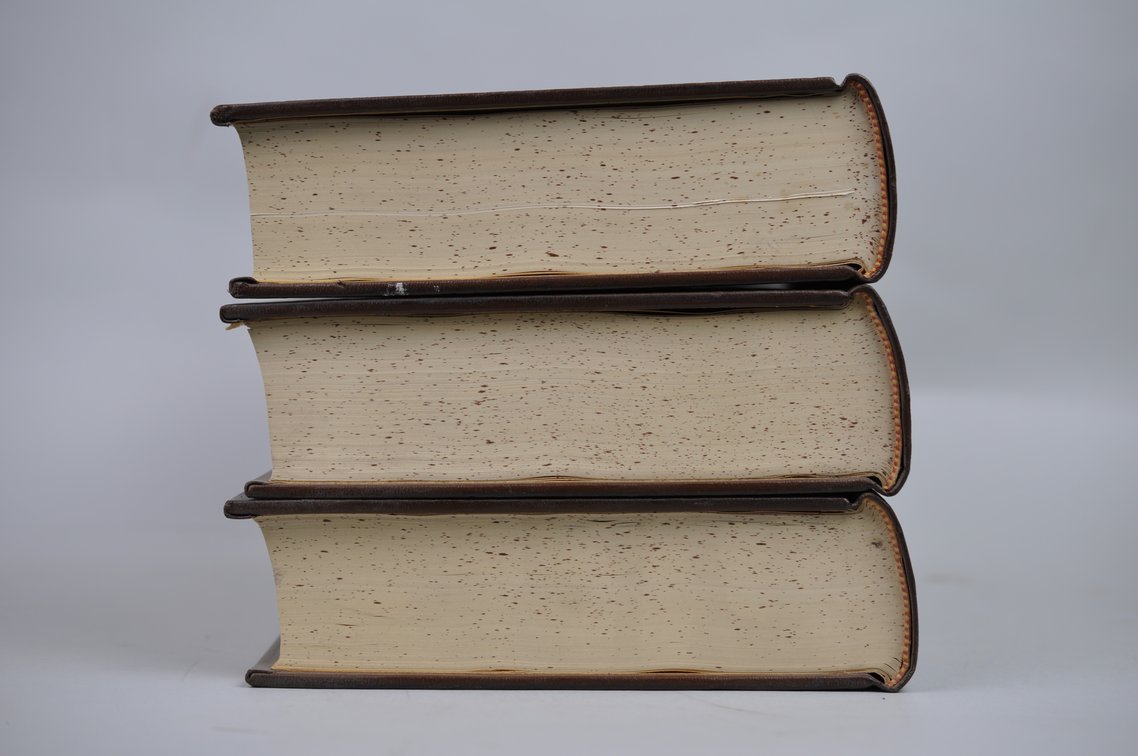 Vol. 49-54 National Geographic 1926-1928 Brown Leather Bound, photo 7 of 11