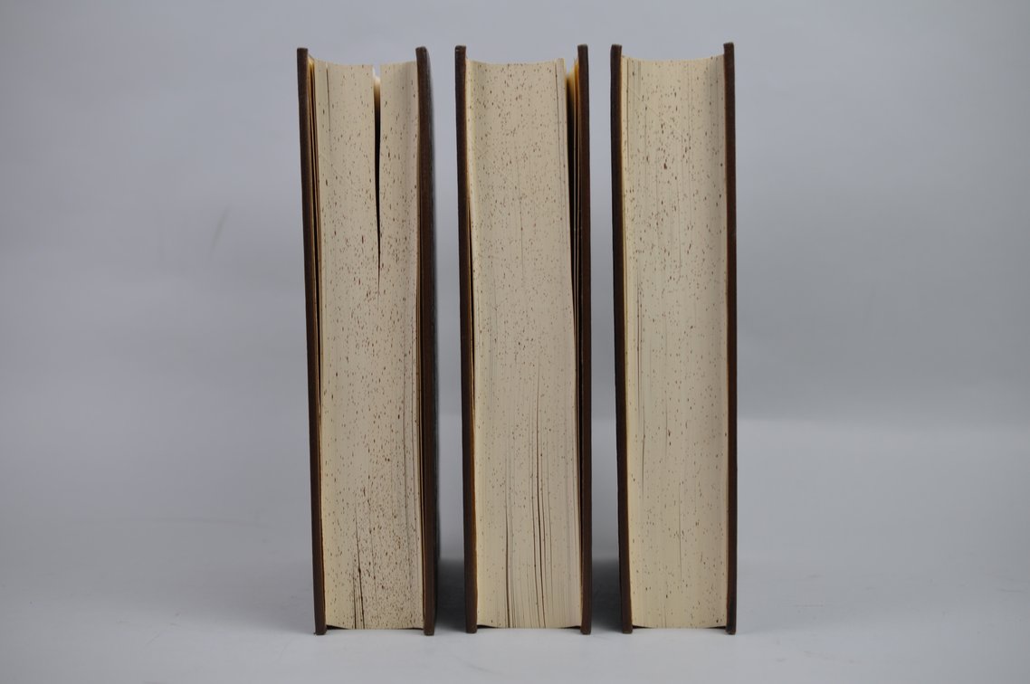 Vol. 49-54 National Geographic 1926-1928 Brown Leather Bound, photo 9 of 11