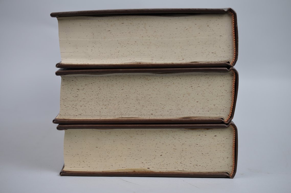 Vol. 61-66 National Geographic 1932-1934 Brown Leather Bound, photo 11 of 11