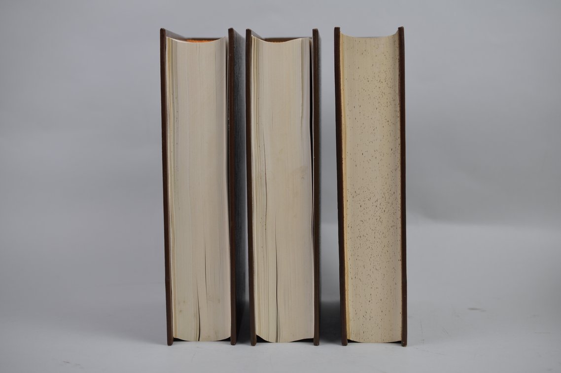 Vol. 67-72 National Geographic 1935-1937 Brown Leather Bound, photo 5 of 11