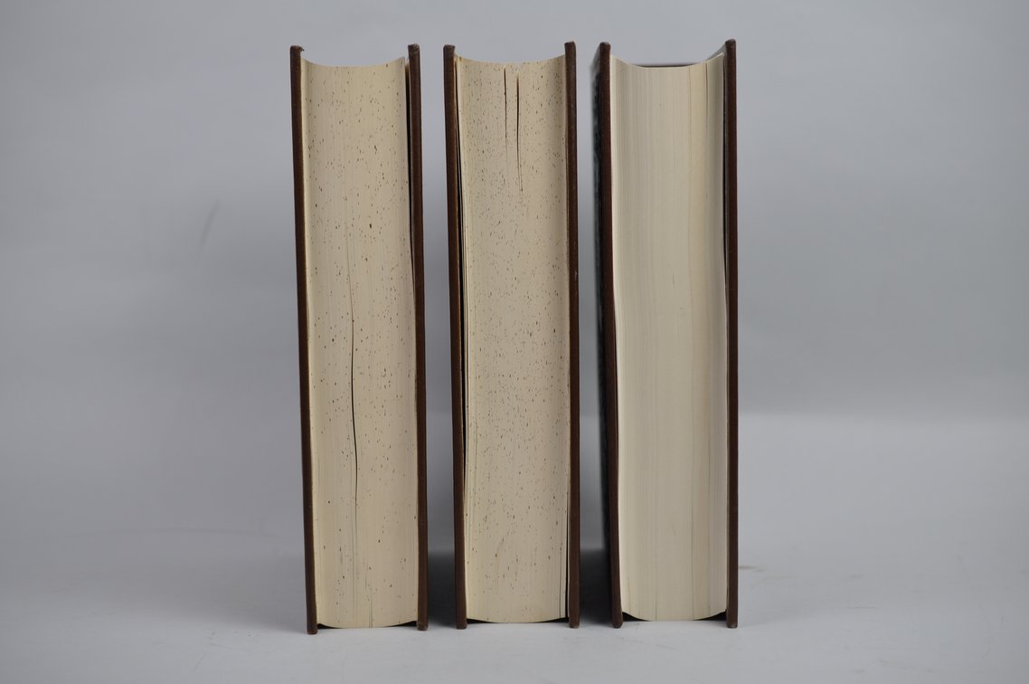 Vol. 67-72 National Geographic 1935-1937 Brown Leather Bound, photo 9 of 11