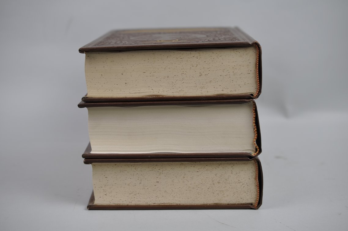 Vol. 67-72 National Geographic 1935-1937 Brown Leather Bound, photo 11 of 11