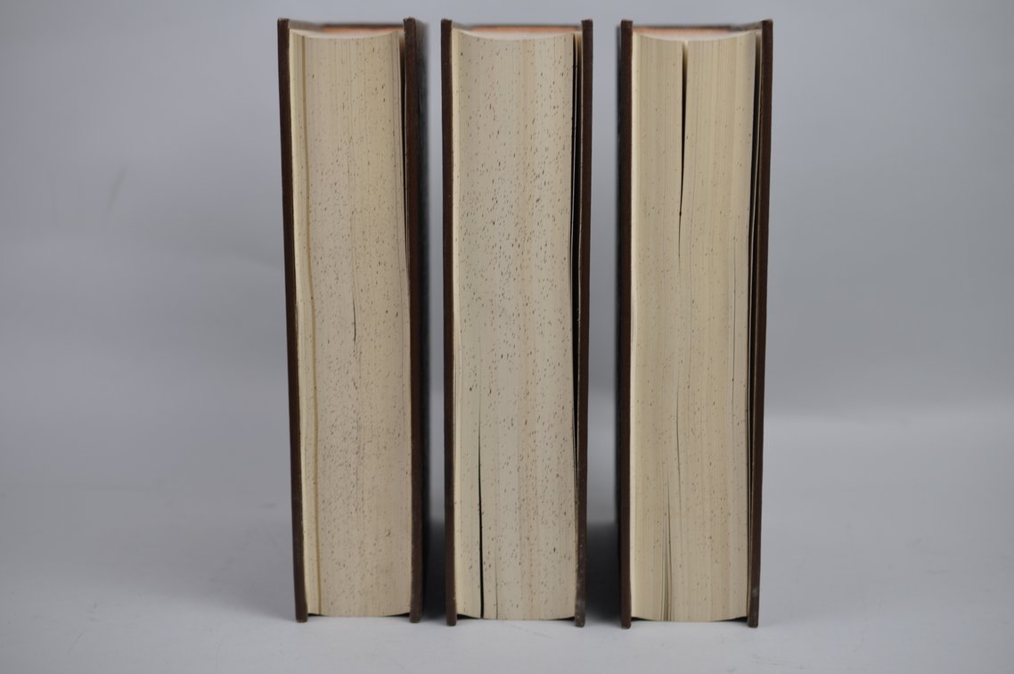 Vol. 73-78 National Geographic 1938-1940 Brown Leather Bound, photo 9 of 11
