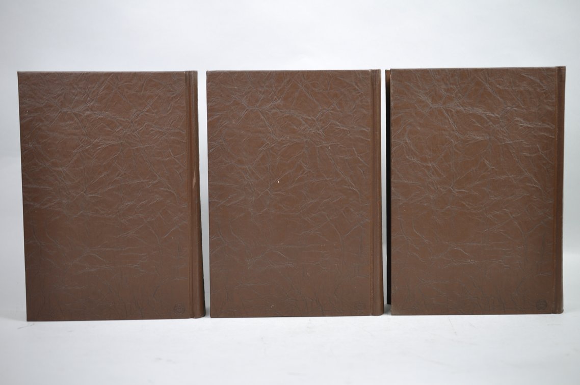 Vol. 73-78 National Geographic 1938-1940 Brown Leather Bound, photo 6 of 11
