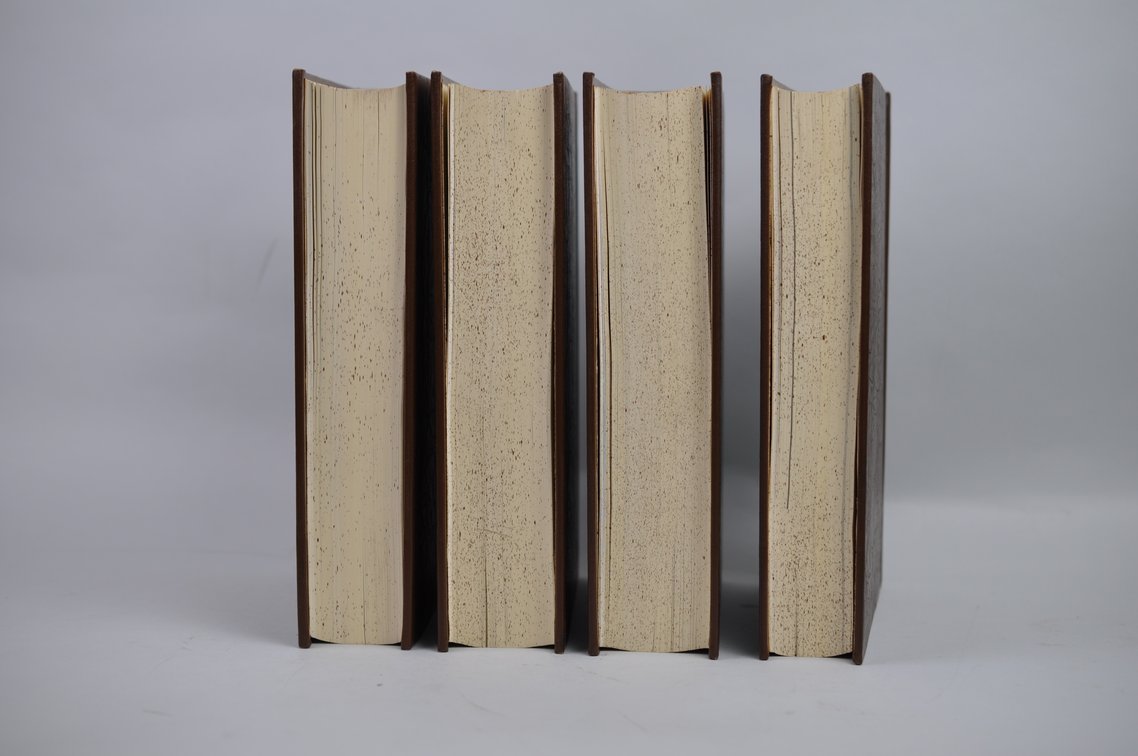 Vol. 79-86 National Geographic 1941-1944 Brown Leather Bound, photo 5 of 11