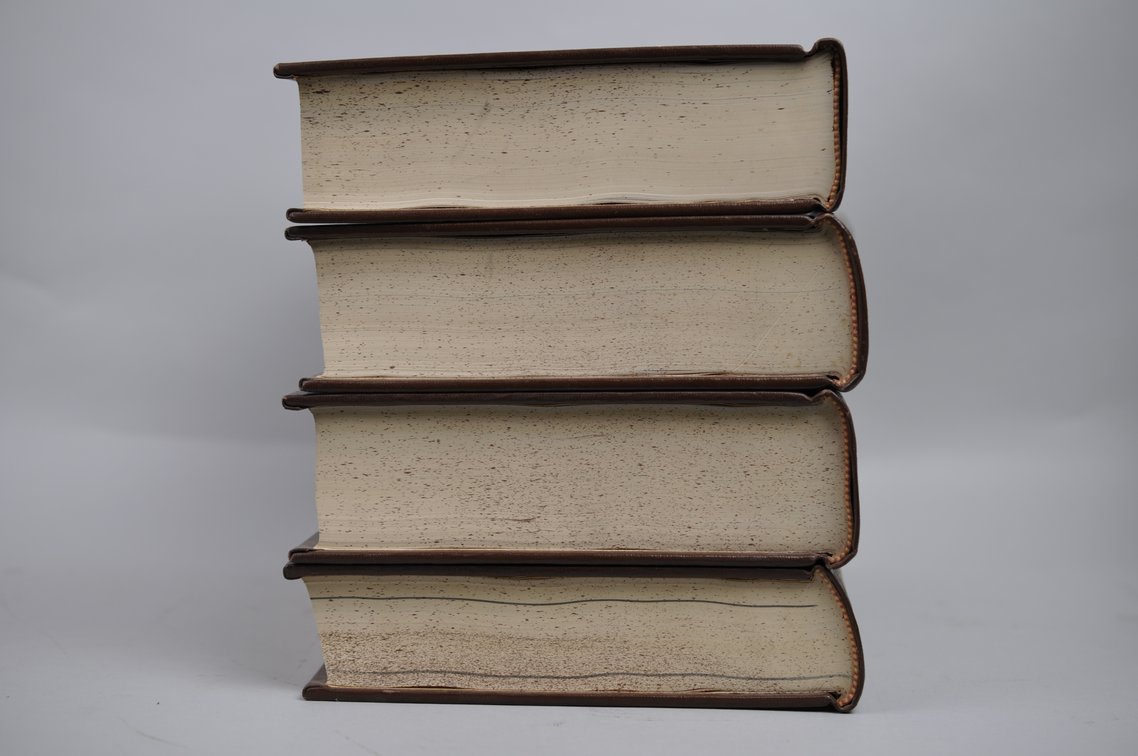 Vol. 79-86 National Geographic 1941-1944 Brown Leather Bound, photo 7 of 11