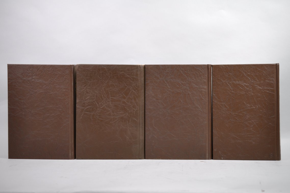 Vol. 79-86 National Geographic 1941-1944 Brown Leather Bound, photo 10 of 11