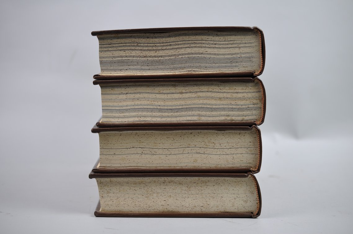 Vol. 87-94 Original National Geographic Brown Leather Bound 1945-1948, photo 11 of 11