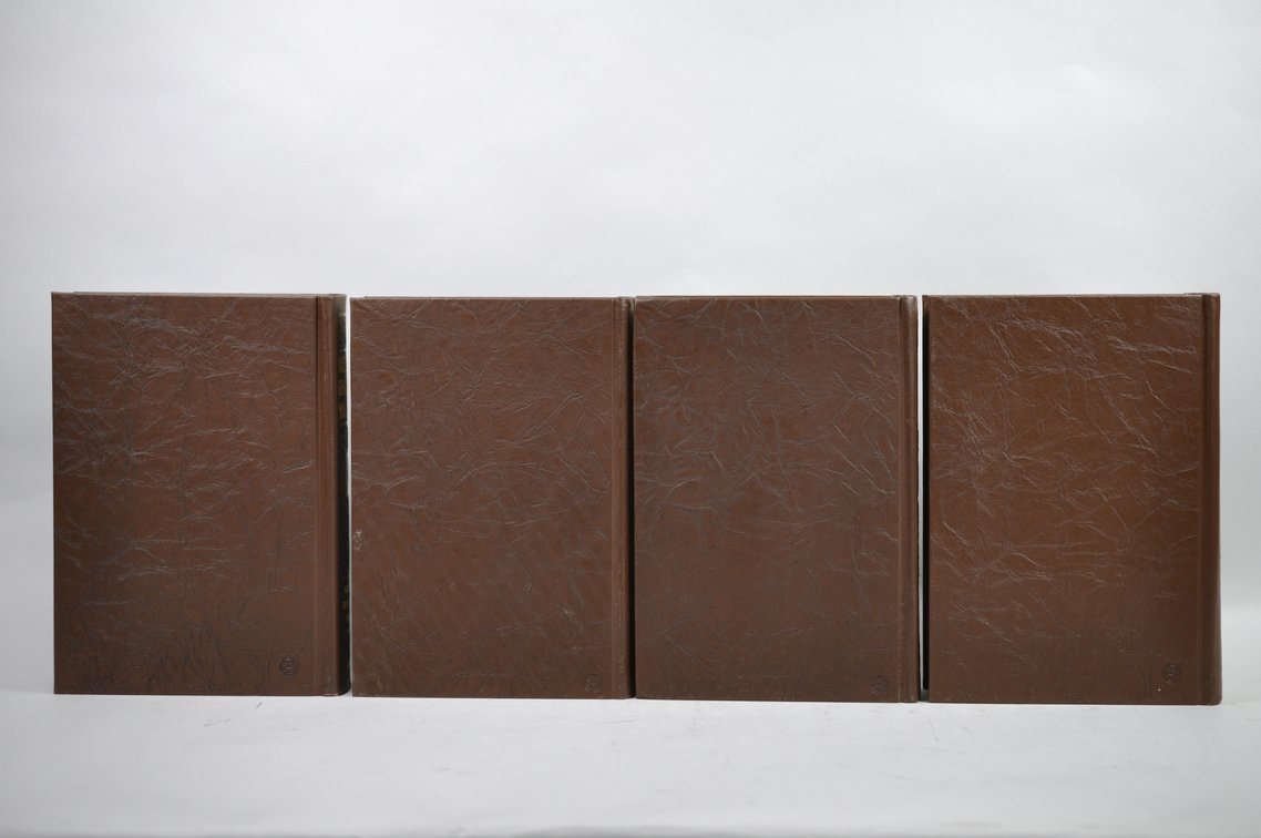 Vol. 87-94 Original National Geographic Brown Leather Bound 1945-1948, photo 10 of 11