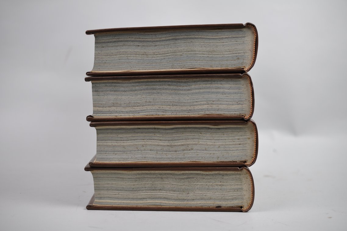 Vol. 103-110 National Geographic 1953-1956 Brown Leather Bound, photo 7 of 11