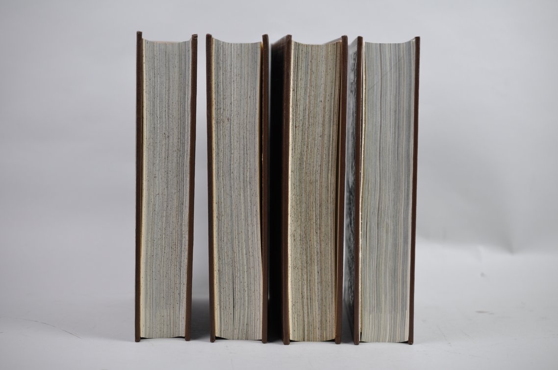 Vol. 111-118 National Geographic 1957-1960 Brown Leather Bound, photo 9 of 11