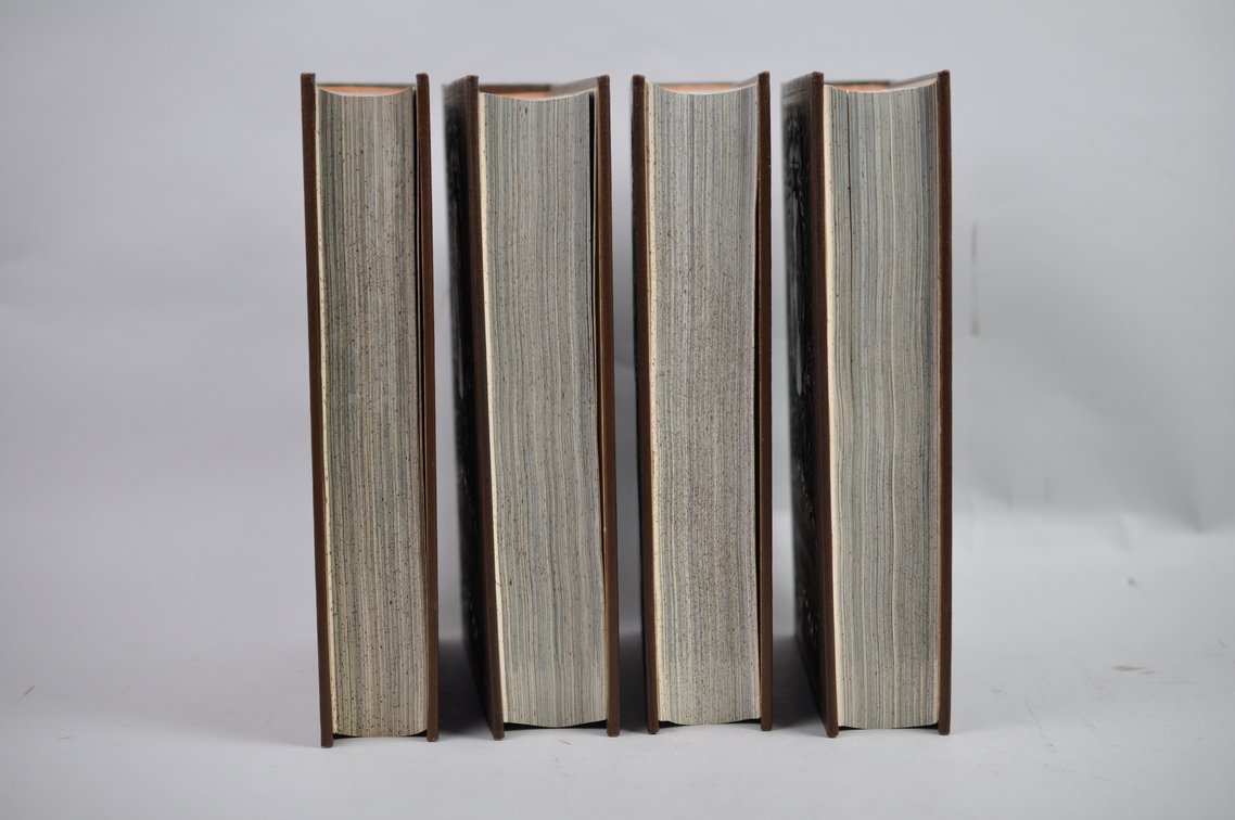 Vol. 111-118 National Geographic 1957-1960 Brown Leather Bound, photo 5 of 11