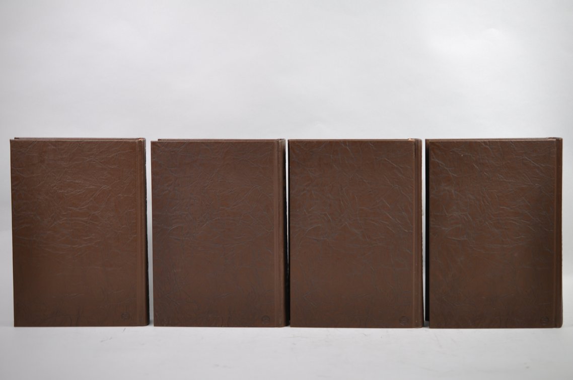 Vol. 111-118 National Geographic 1957-1960 Brown Leather Bound, photo 6 of 11