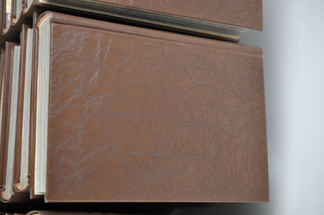Vol. 119-136 National Geographic 1961-1969 Brown Leather Bound, photo 11 of 12