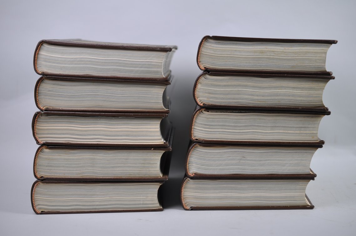 Vol. 147-156 National Geographic 1975-1979 Brown Leather Bound, photo 5 of 7