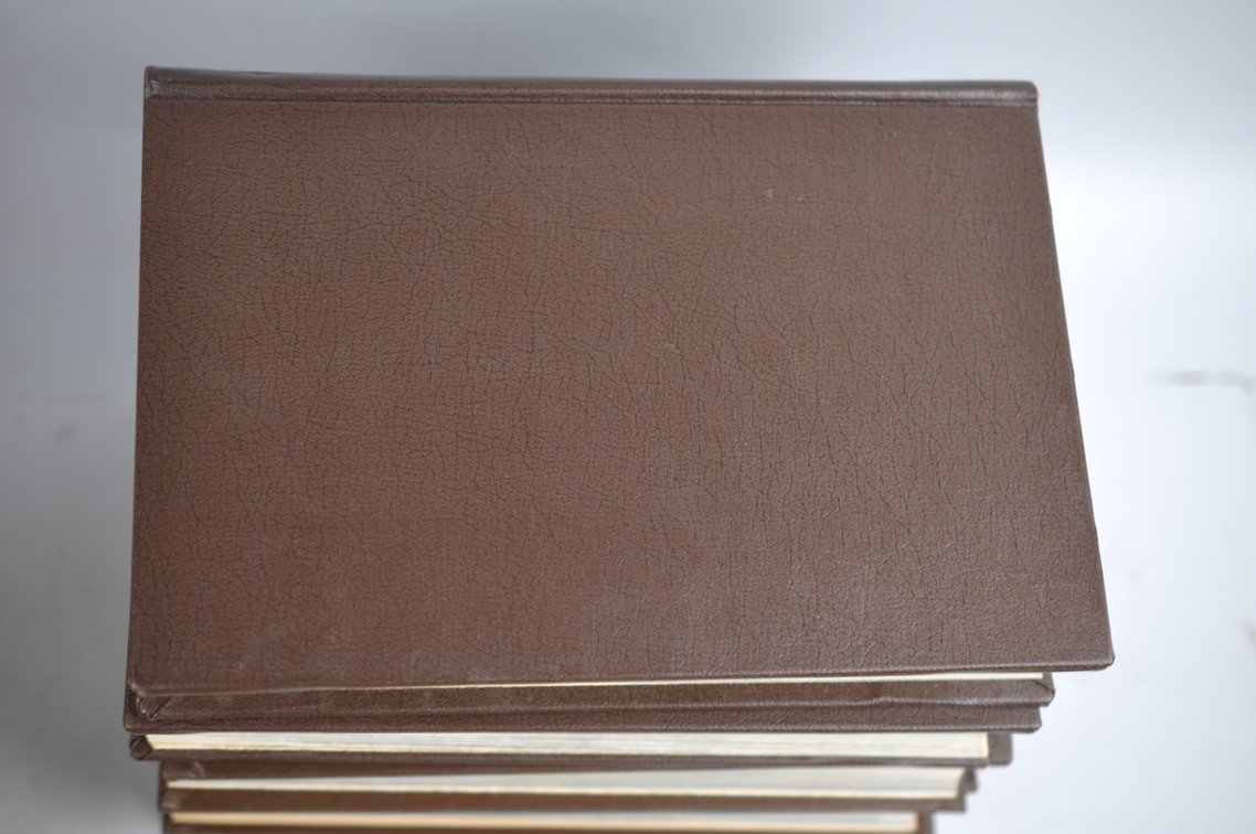 Vol. 147-156 National Geographic 1975-1979 Brown Leather Bound, photo 7 of 7