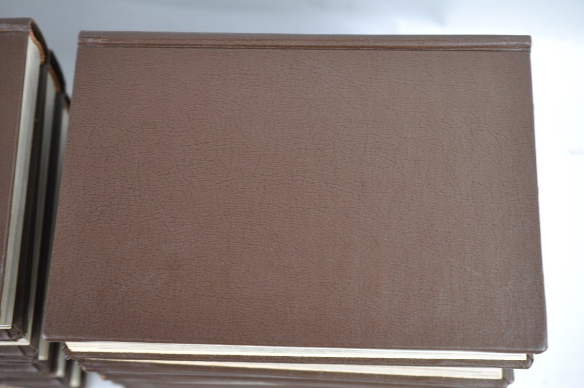 Vol. 157-166 National Geographic 1980-1984 Brown Leather Bound, photo 7 of 7