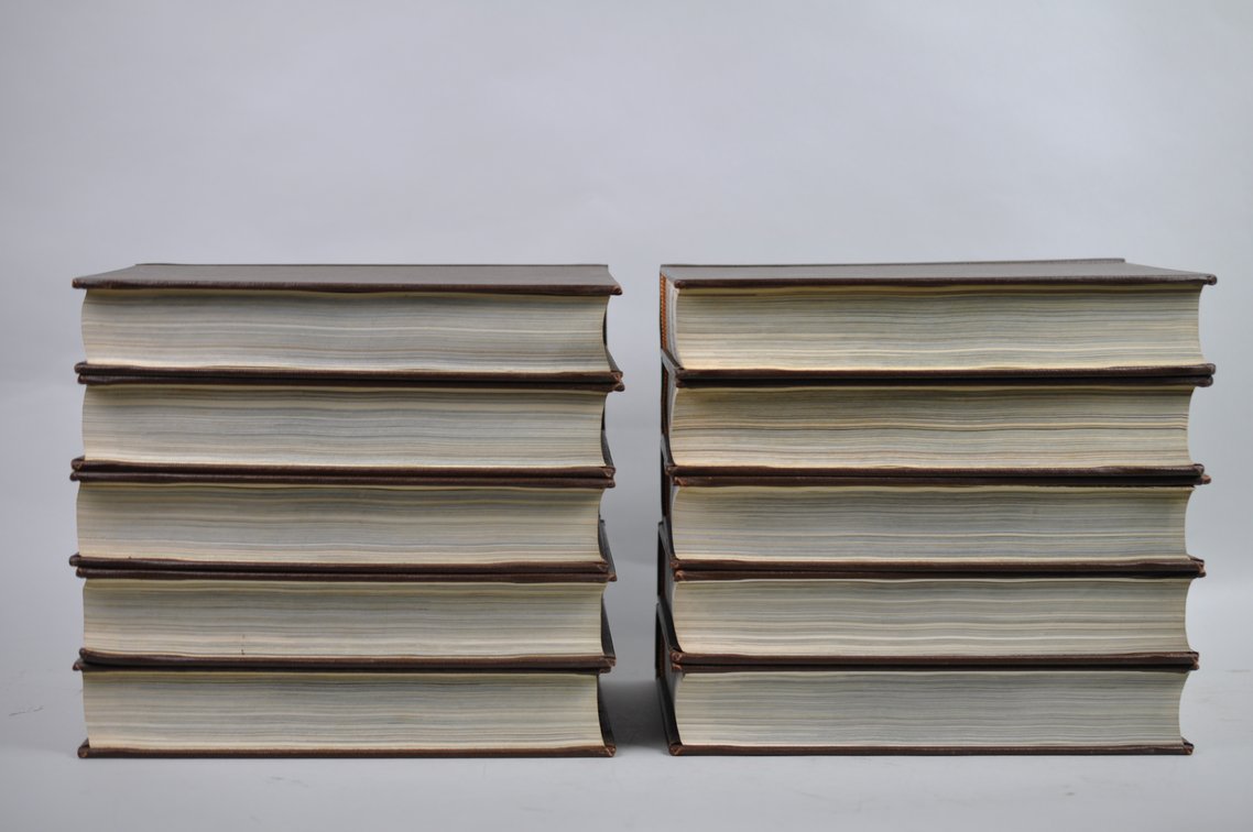 Vol. 157-166 National Geographic 1980-1984 Brown Leather Bound, photo 4 of 7