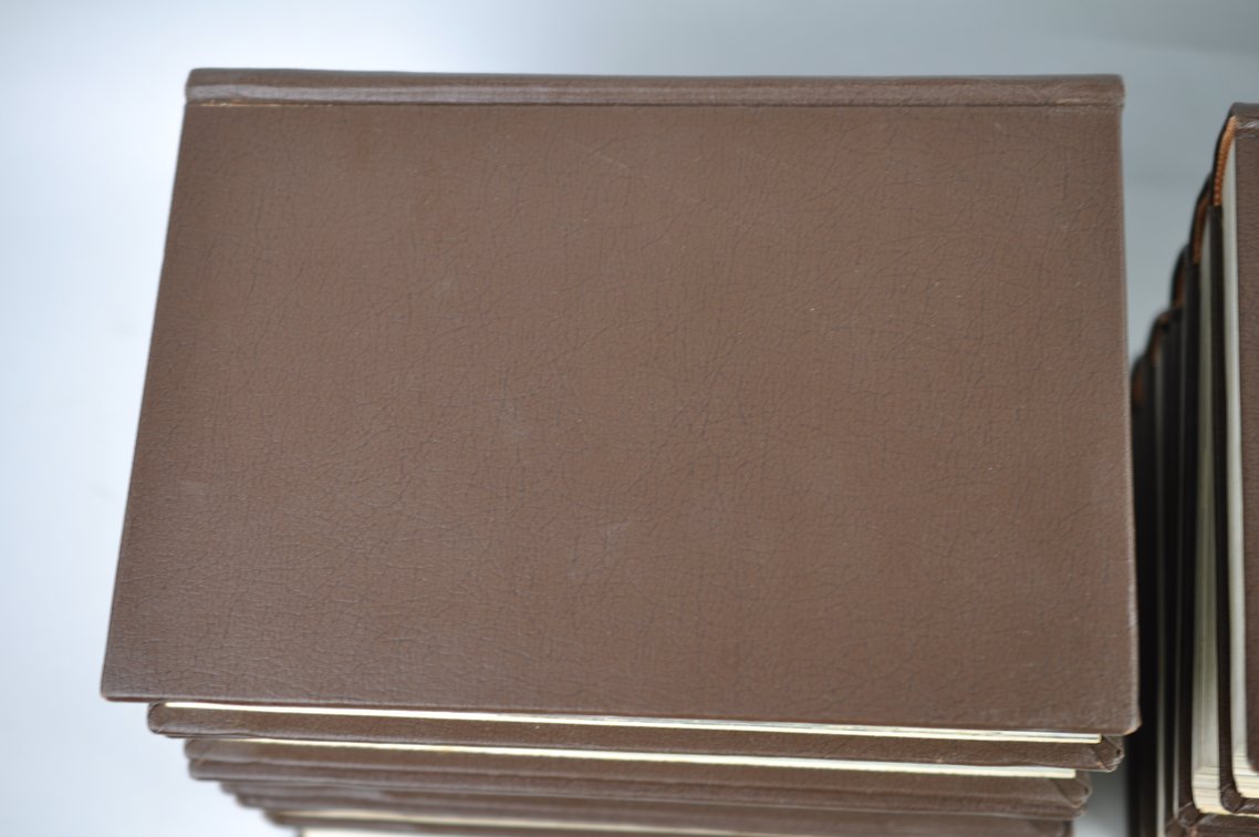 Vol. 157-166 National Geographic 1980-1984 Brown Leather Bound, photo 6 of 7