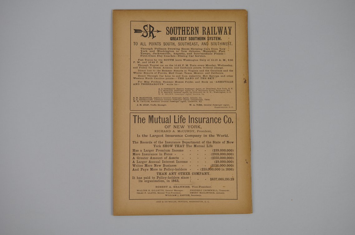 Vol. XI No.11 – November 1900 National Geographic, photo 2 of 3