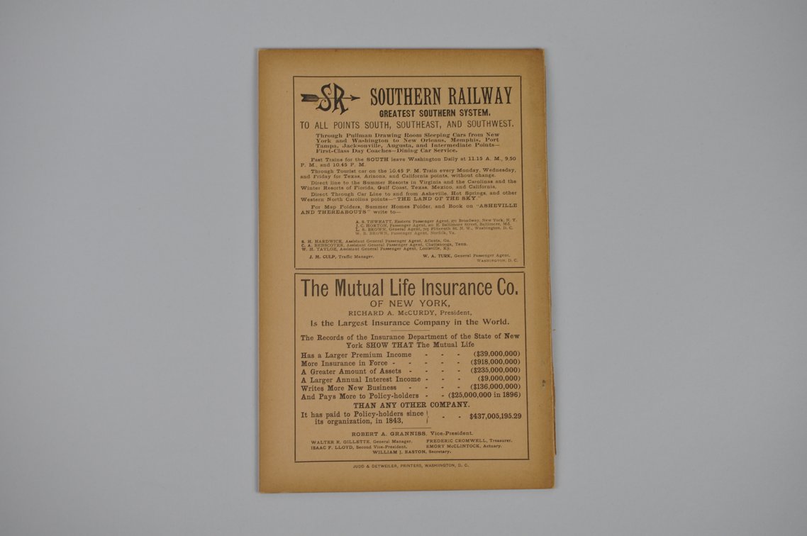 Vol. XI No.12 – December 1900 National Geographic, photo 2 of 3