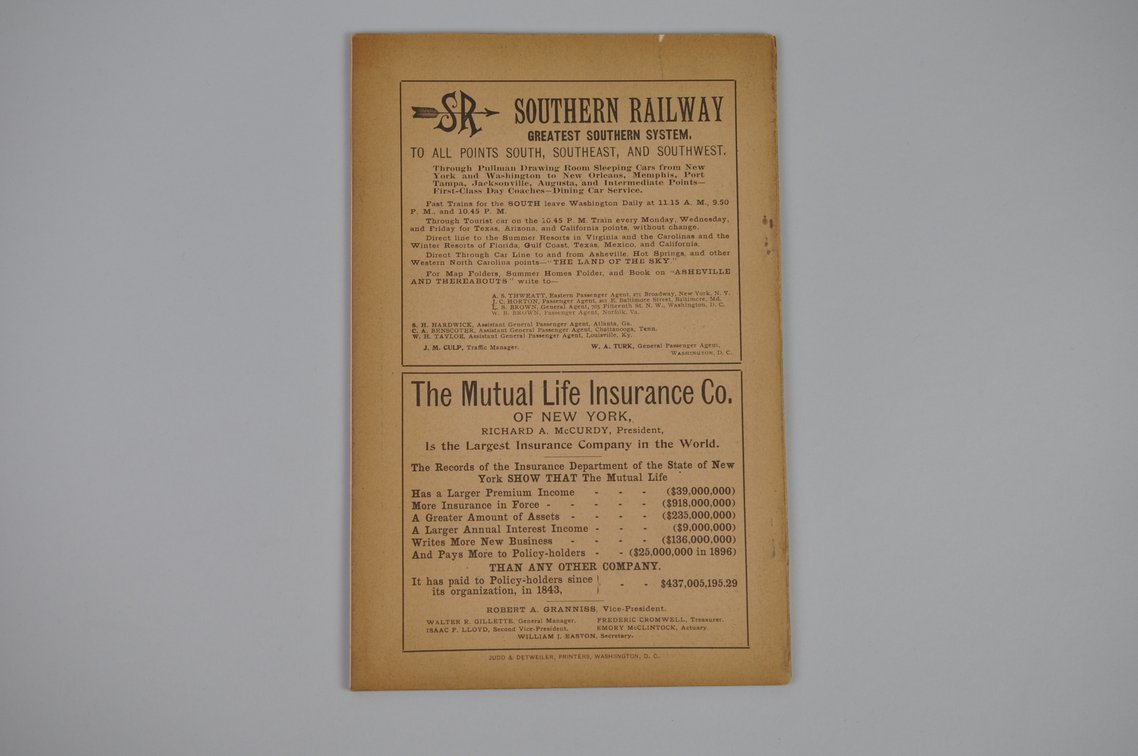 Vol. XI No.10 – October 1900 National Geographic, photo 2 of 3