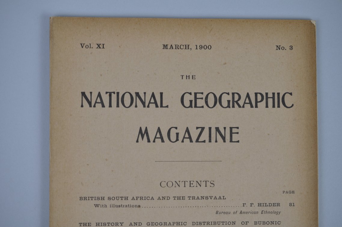 Vol. XI No.3 – March 1900 National Geographic, photo 3 of 3