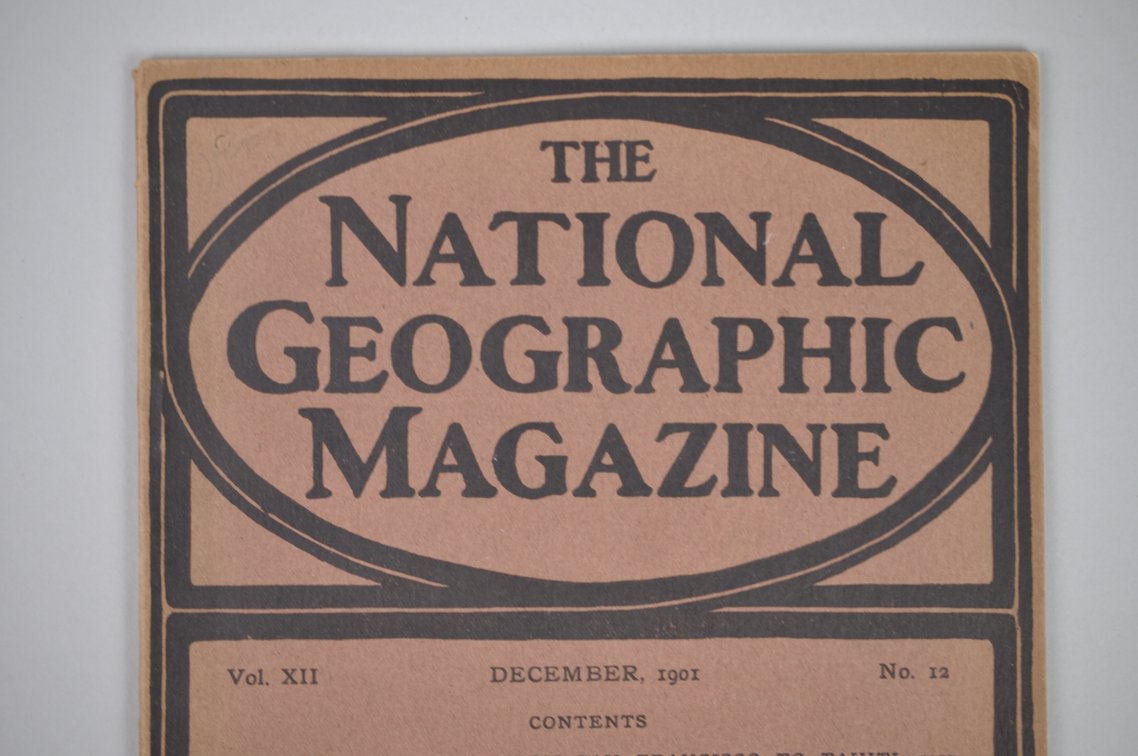 Vol. XII No.12 – December 1901 National Geographic, photo 3 of 3