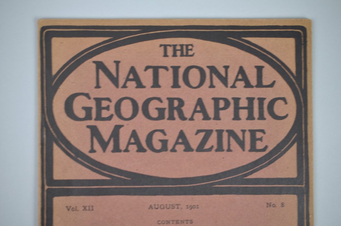 Vol. XII No.8 – August 1901 National Geographic, photo 3 of 3
