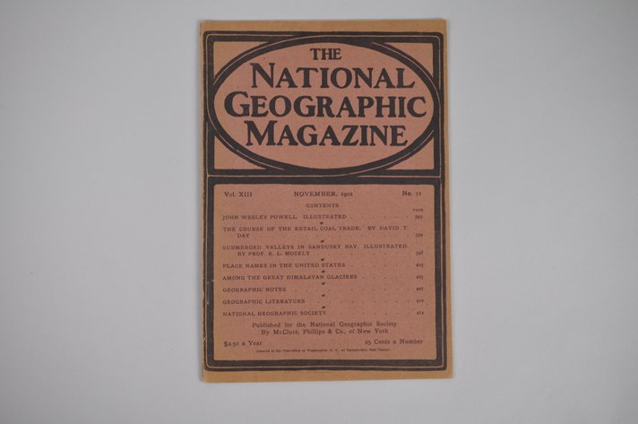 Vol.XIII No.11 – November 1902 National Geographic