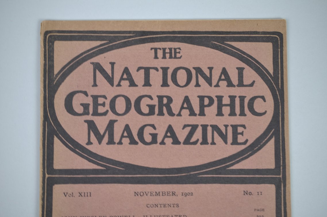 Vol.XIII No.11 – November 1902 National Geographic, photo 3 of 3
