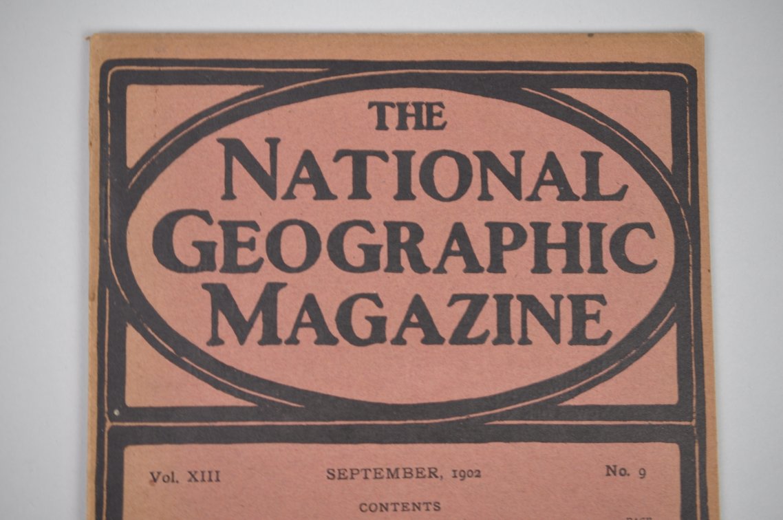 Vol. XIII No.9 – September 1902 National Geographic, photo 3 of 3