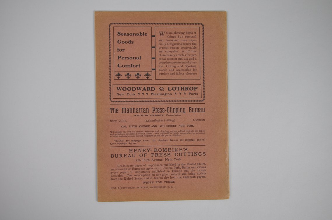 Vol. XIII No.8 – August 1902 National Geographic, photo 2 of 3