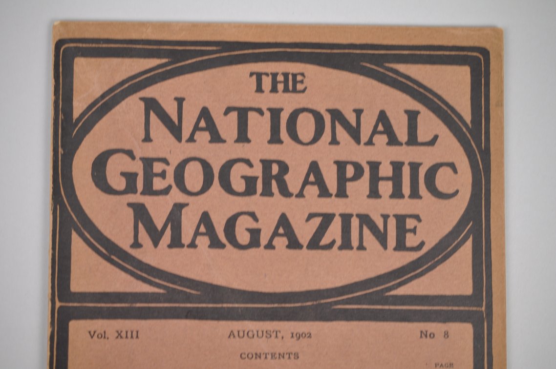 Vol. XIII No.8 – August 1902 National Geographic, photo 3 of 3