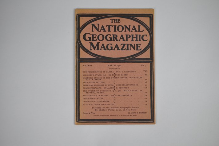 Vol. XIII No.3 – March 1902 National Geographic