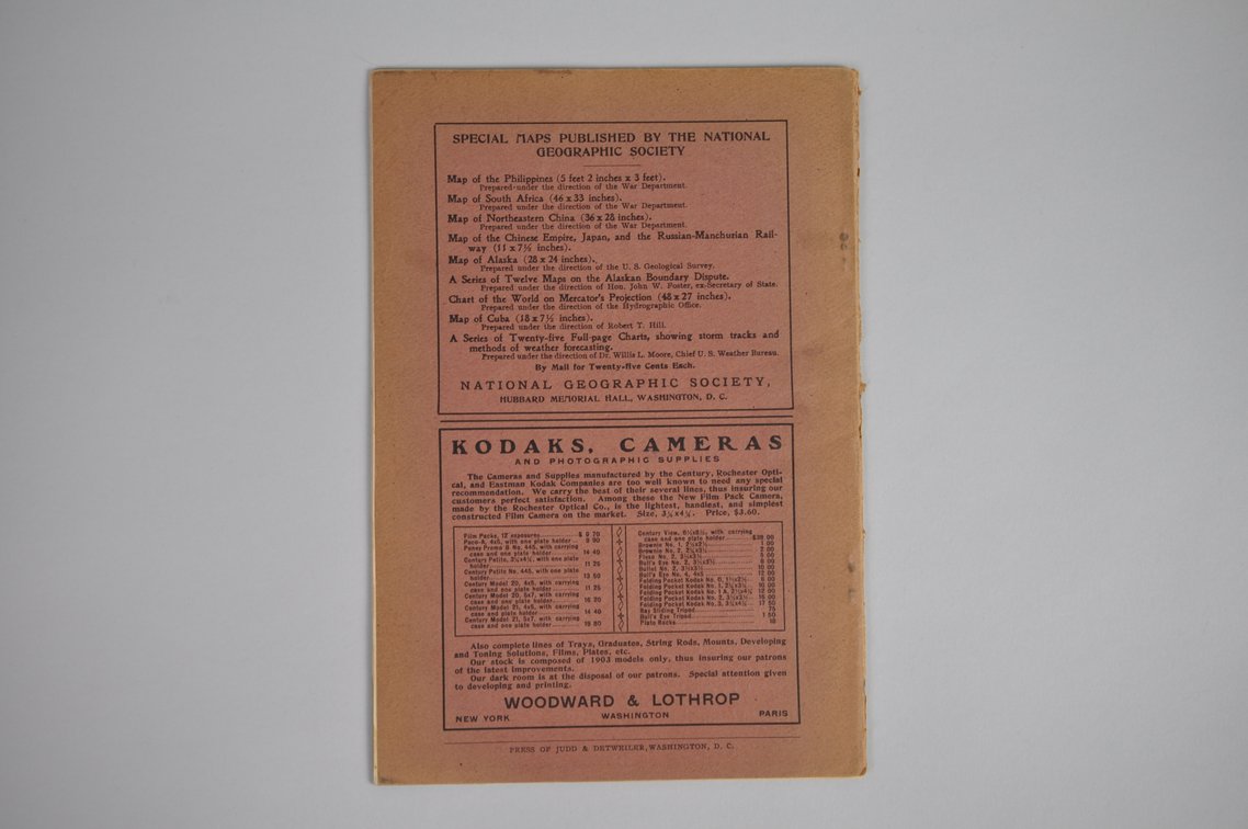 Vol. XIV No.11 – November 1903 National Geographic, photo 2 of 3