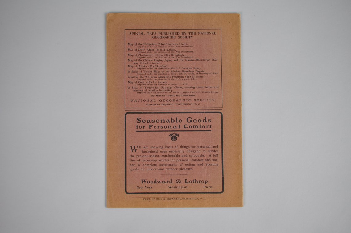 Vol. XIV No.9 – September 1903 National Geographic, photo 2 of 3
